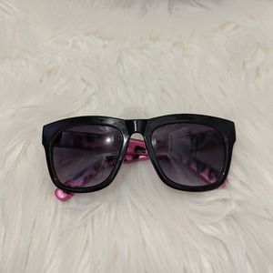 🌞Betsey Johnson Pink Leopard Print Sunglasses